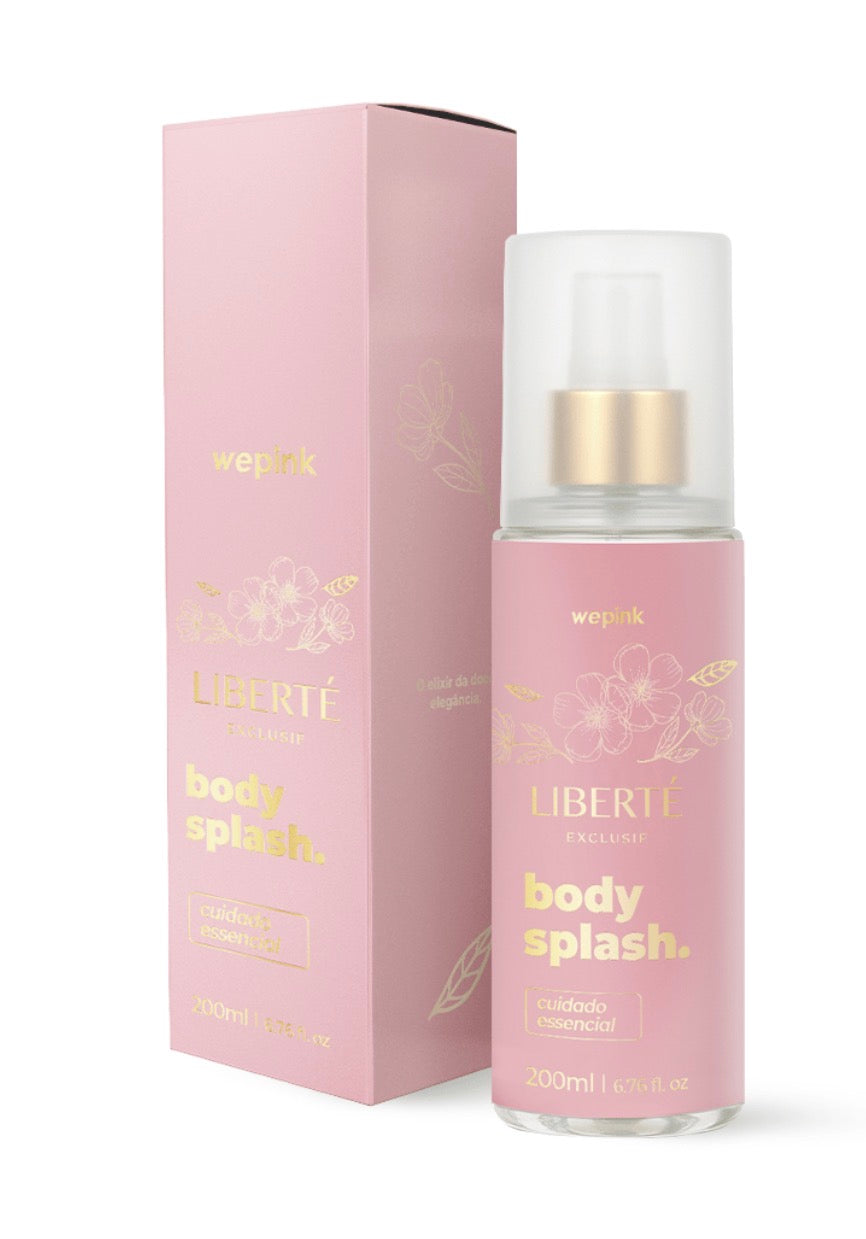 Body Splash Liberté Exclusif Desodorante Colônia 200ml - Wepink