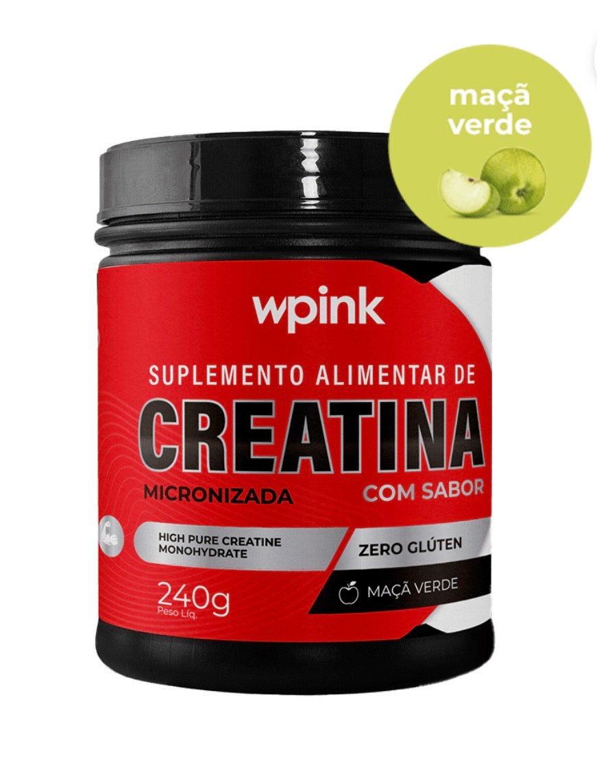 WPink Creatina Maçã Verde 240G