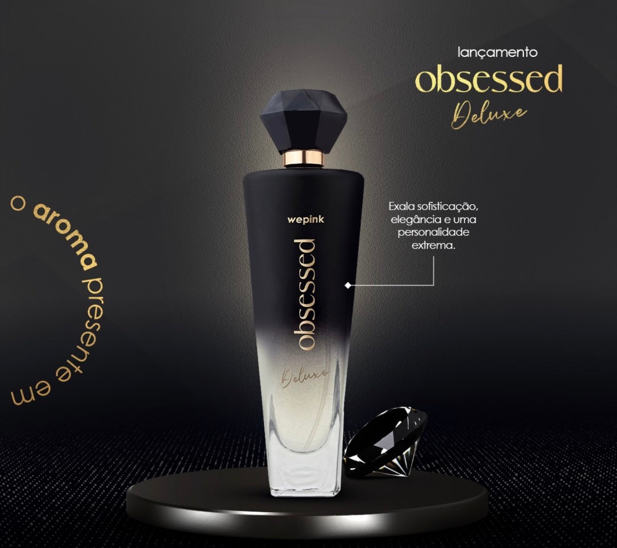 Obsessed Deluxe Desodorante Colônia 100ml - Wepink