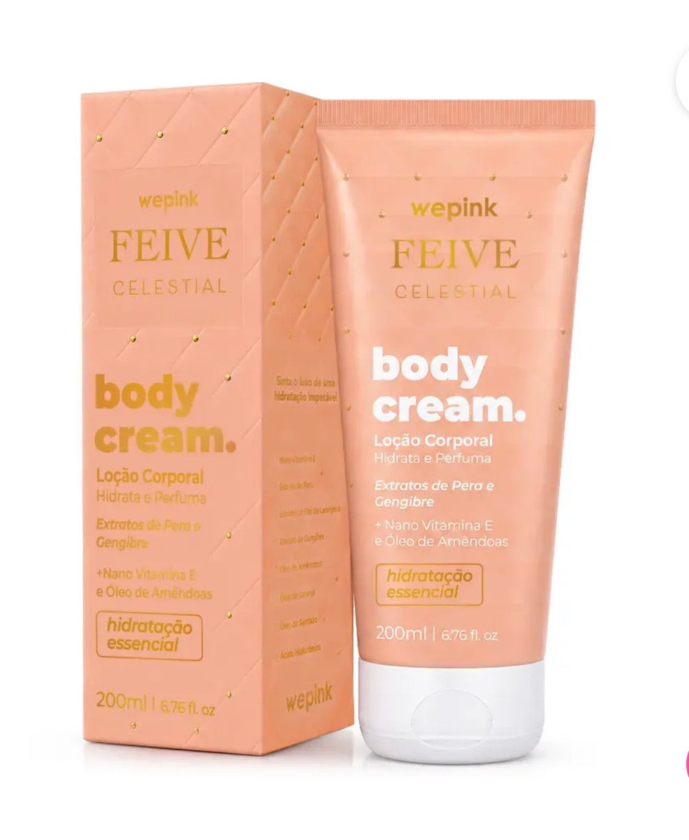 Body Cream Feive Celestial Desodorante Hidratante 200ml - Wepink