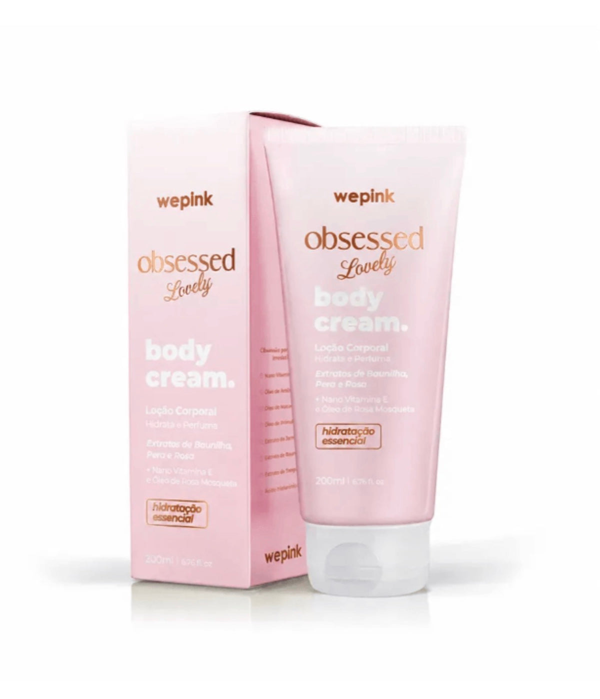 Body Cream Obsessed Lovely Desodorante Hidratante 200ml - Wepink