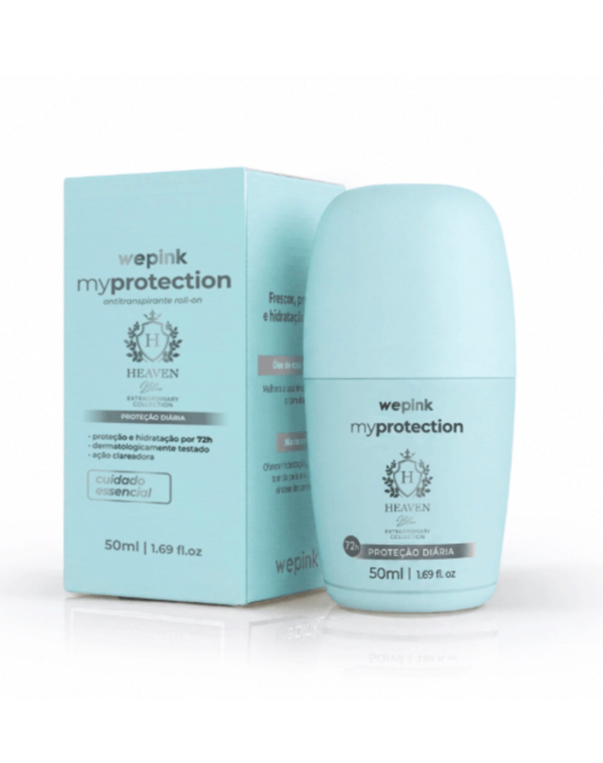 Desodorante Antitranspirante Roll-on Heaven Blue 50ml - Wepink