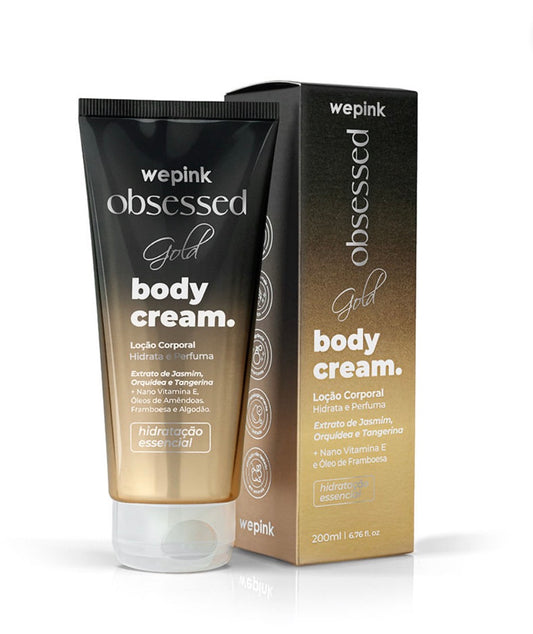 Body Cream Obsessed Gold Desodorante Hidratante 200ml - Wepink