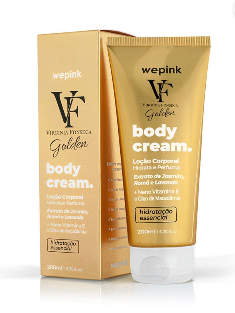Body Cream VF Golden Desodorante Hidratante 200ml - Wepink