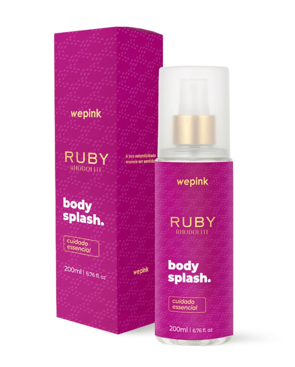 Body Cream Ruby Rhodolite Desodorante Hidratante 200ml - Wepink