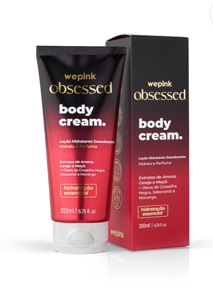 Body Cream Obsessed Desodorante Hidratante 200ml - Wepink