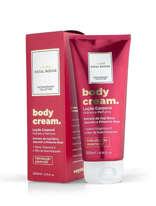 Body Cream Fatal Rouge Desodorante Hidratante 200ml - Wepink