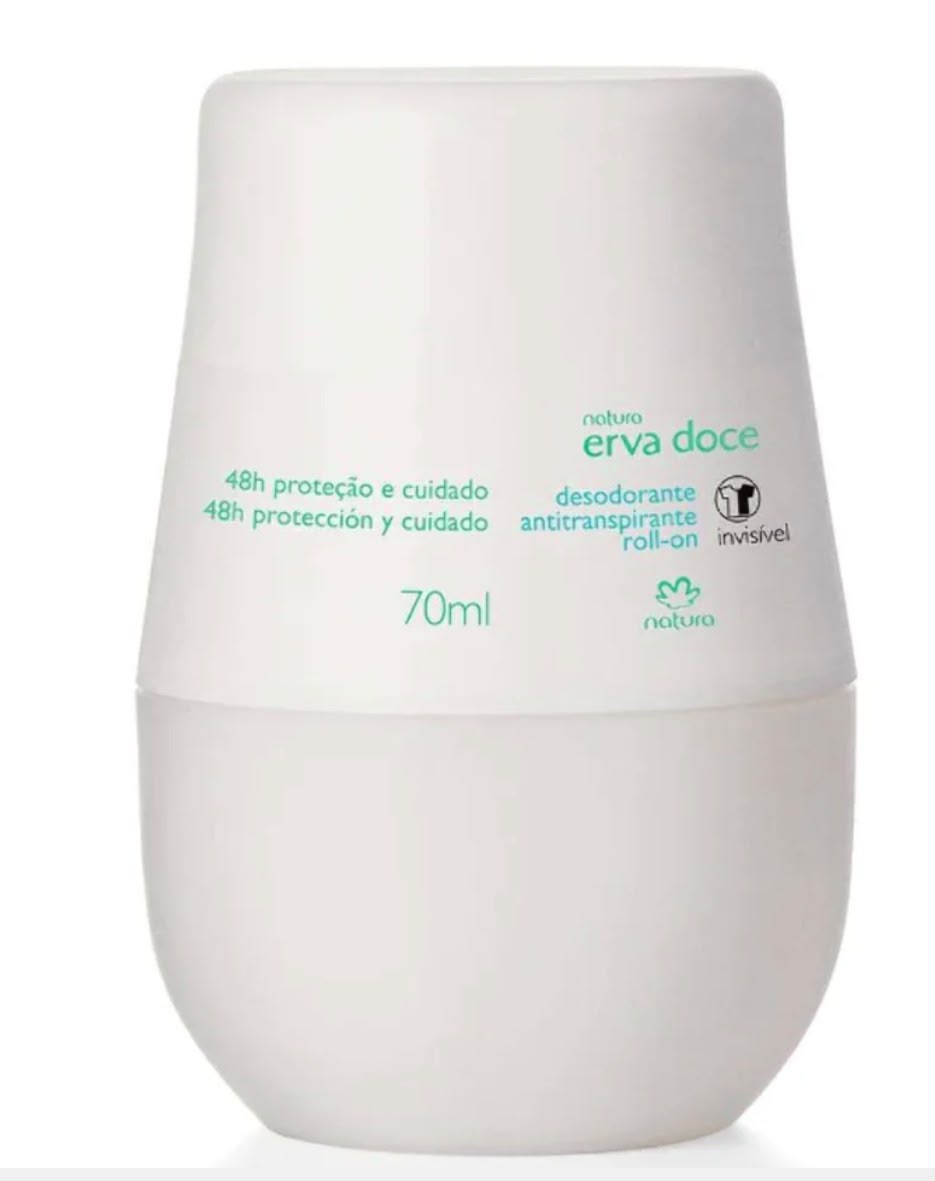 Tododia Erva Doce Desodorante Antitranspirante Roll-on 70ml - Natura