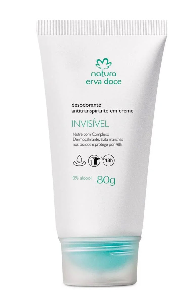 Tododia Erva Doce Desodorante Antitranspirante em Creme 80g - Natura
