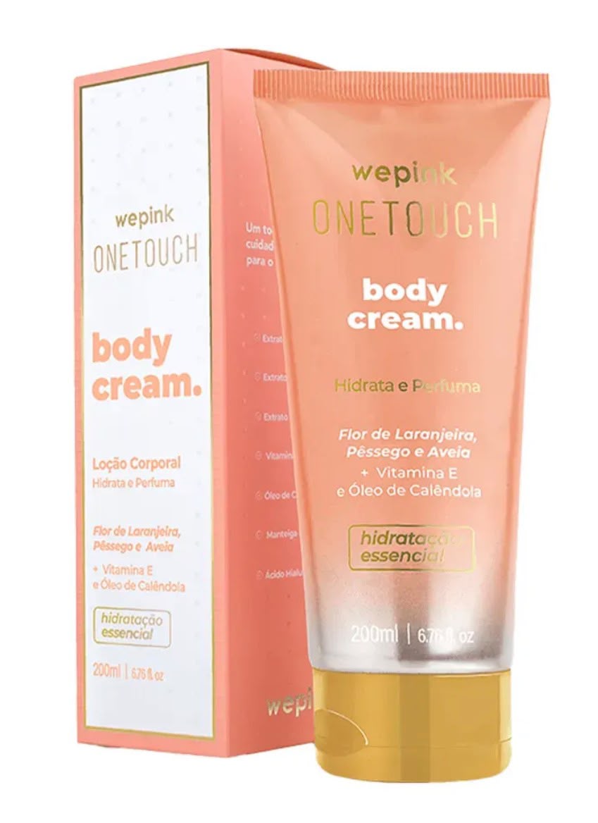 OneTouch Body Cream Loção Corporal 200ml - Wepink