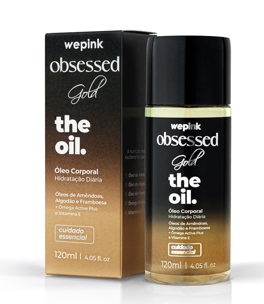 Obsessed Gold The Oil Óleo Corporal 120ml - Wepink