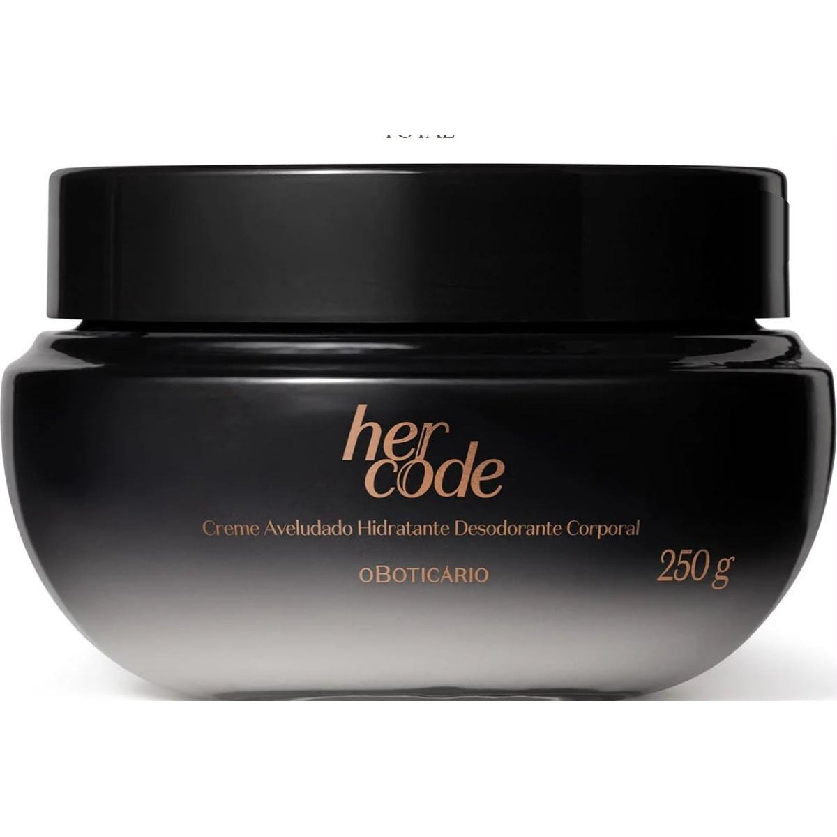 Her Code Creme Aveludado Hidratante Corporal 250g - O Boticário
