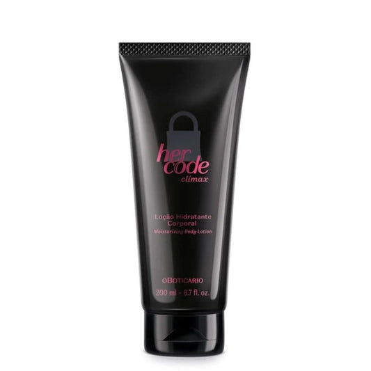 Her Code Clímax Loção Hidratante Corporal 200ml - O Boticário