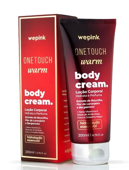 OneTouch Warm Body Cream Loção Corporal 200ml